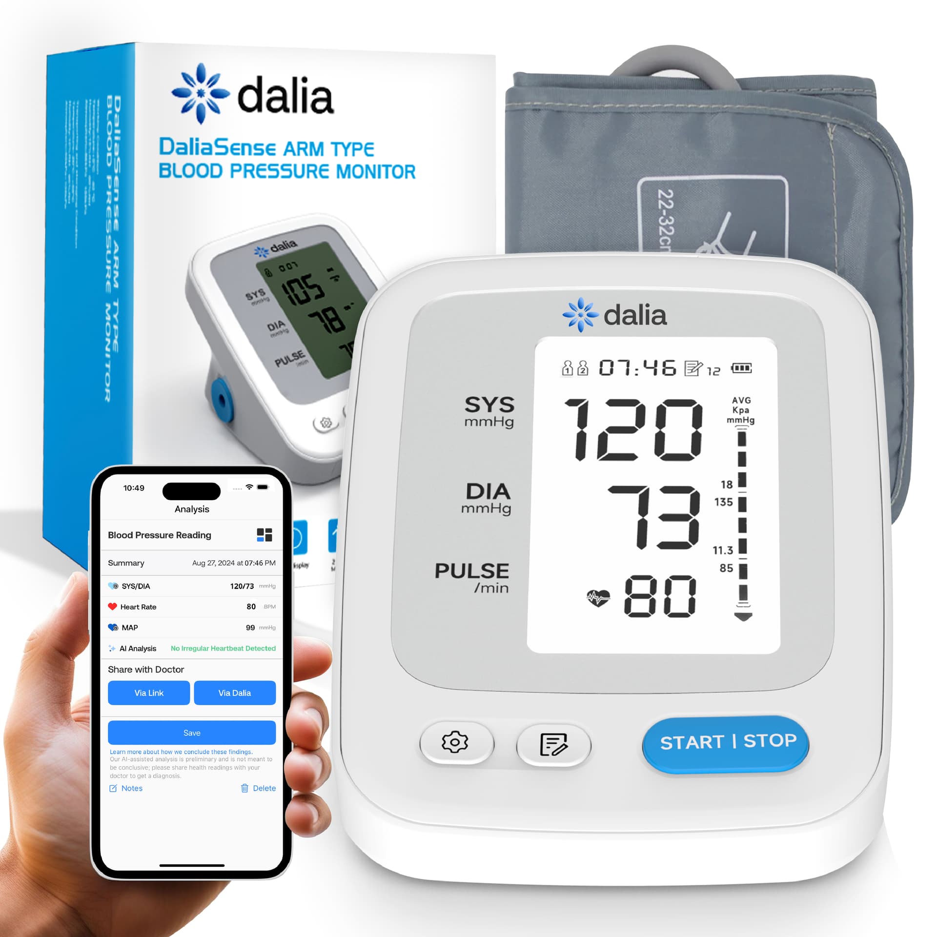 DaliaSense BP Monitor 1
